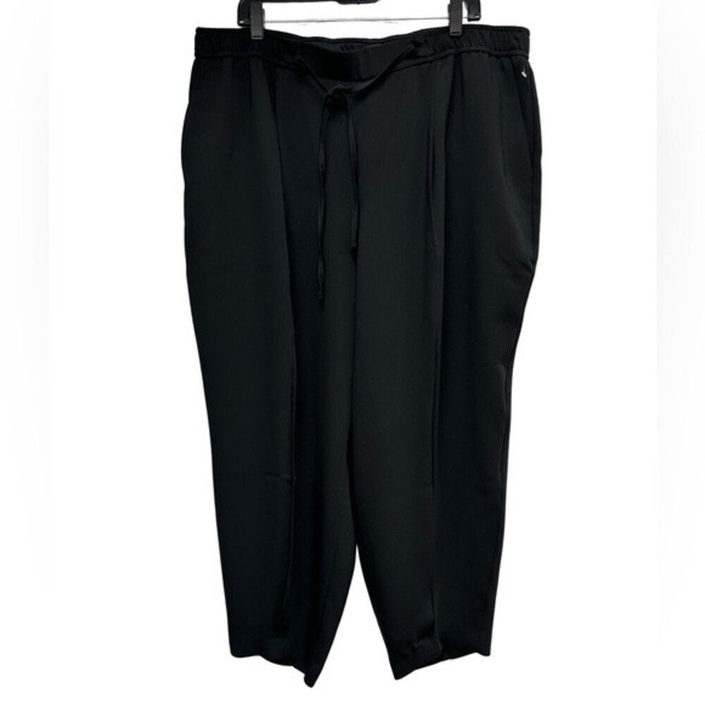Express Black High Rise Ankle Pants Size XL
